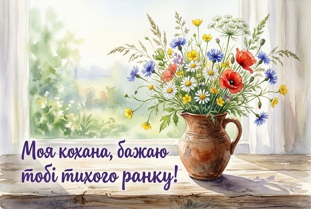 Доброго ранку, кохана: найтепліші картинки та ніжні побажання для особливого початку дня