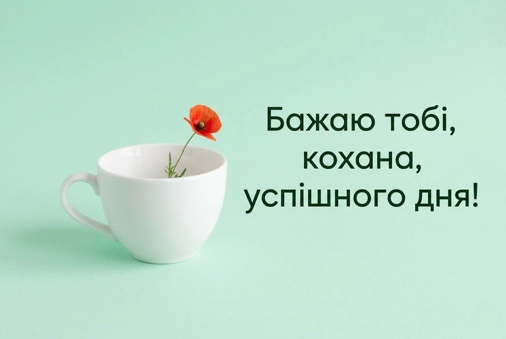 Доброго ранку, кохана: найтепліші картинки та ніжні побажання для особливого початку дня