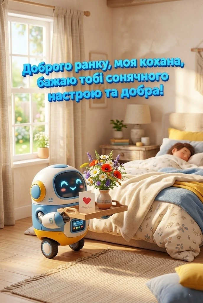 Доброго ранку, кохана: найтепліші картинки та ніжні побажання для особливого початку дня