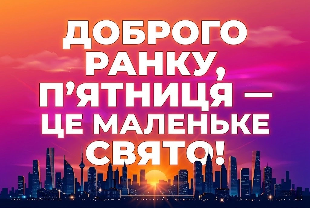 Доброго ранку: картинки для гарного завершення робочого тижня та чудового настрою