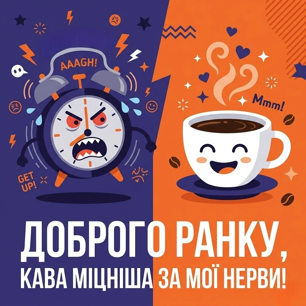 Доброго ранку та смачної кави: сучасні картинки та душевні привітання для всієї Україн