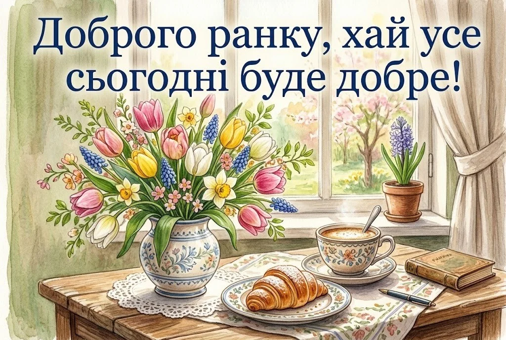 Доброго ранку та смачної кави: сучасні картинки та душевні привітання для всієї Україн