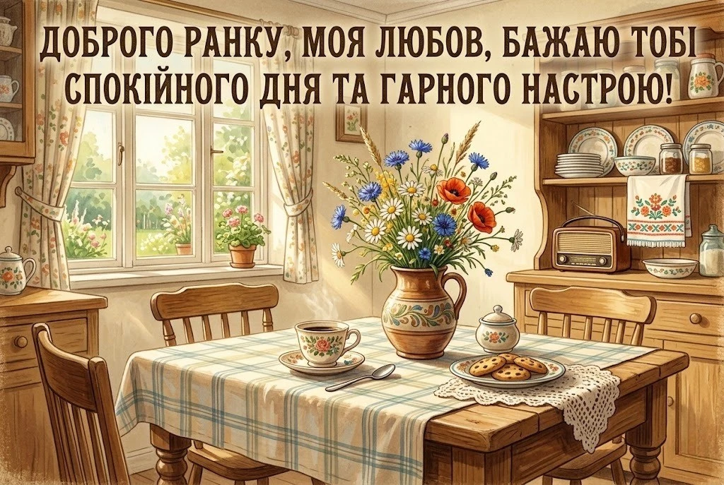 Доброго ранку, моя любов, навіть кілометри не заважають мені думати про тебе: душевні листівки та побажання