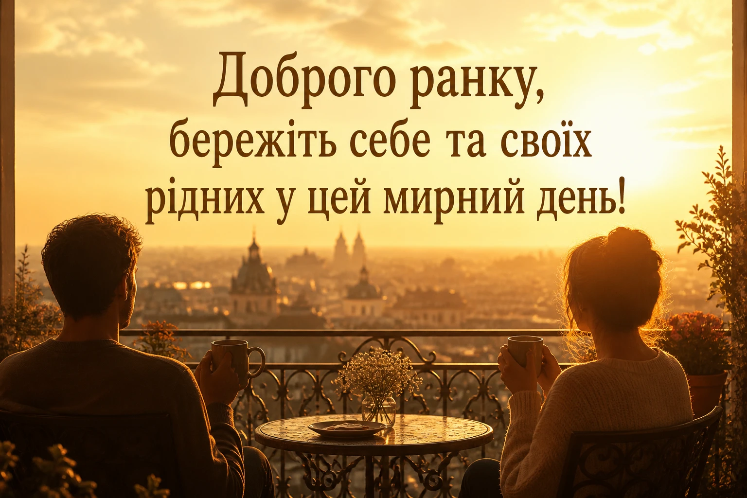 Доброго ранку, бережіть себе та своїх рідних: душевні картинки та щирі побажання