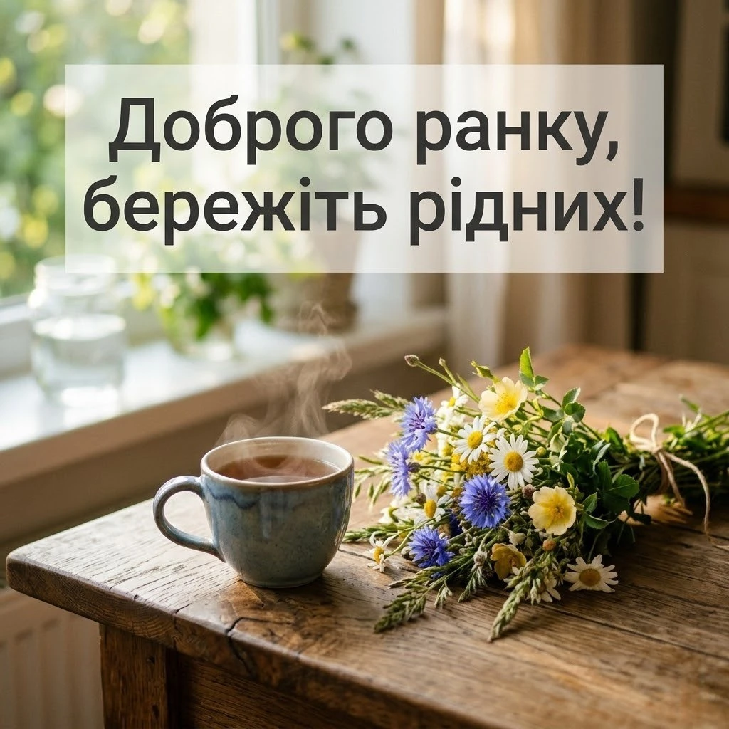 Доброго ранку, бережіть себе та своїх рідних: душевні картинки та щирі побажання