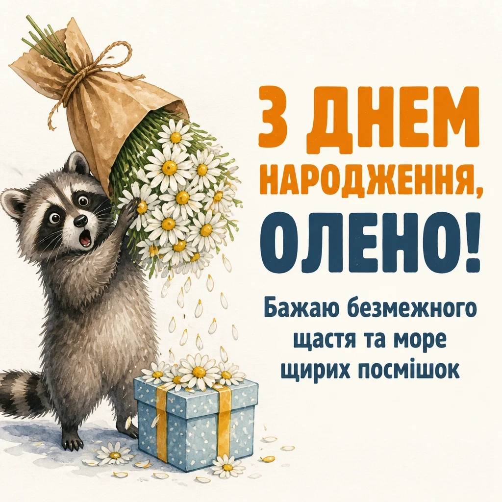 з днем народження олена