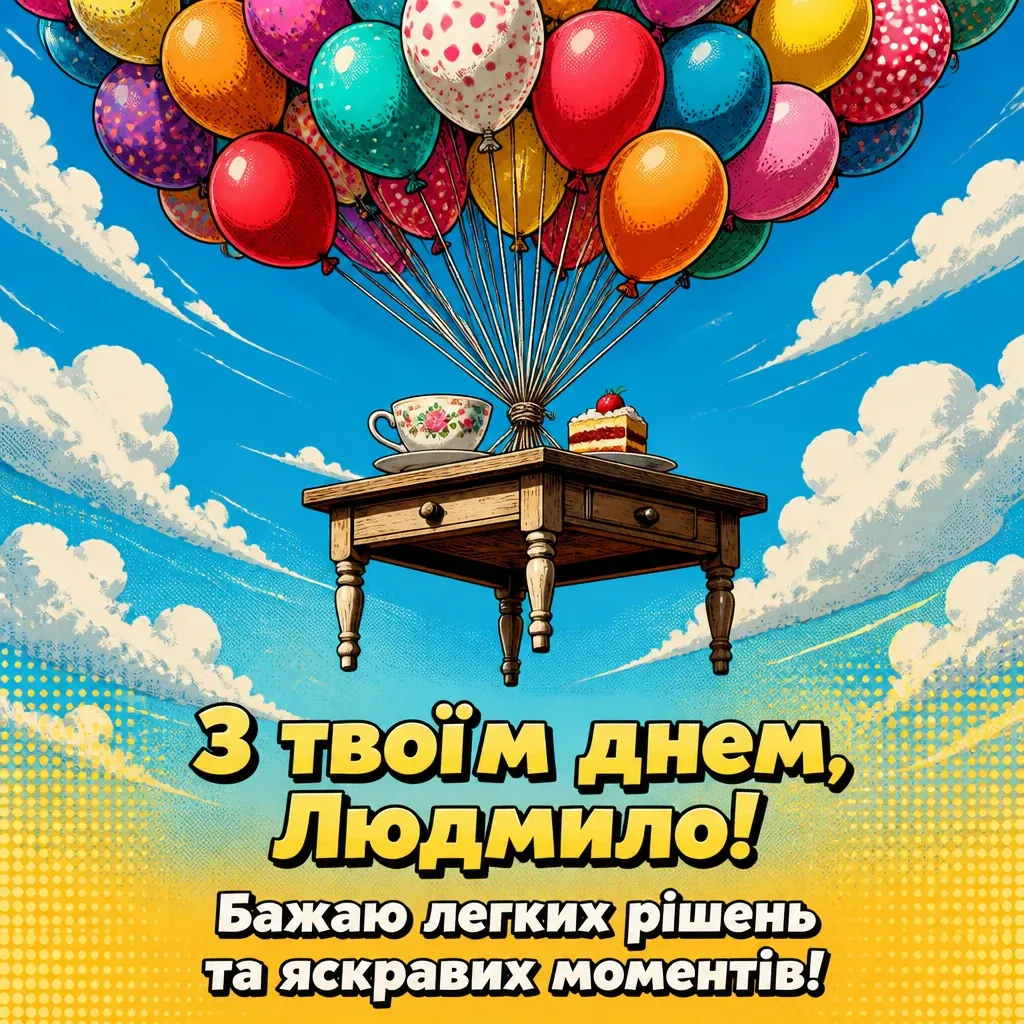 з днем народження людмила з днем народження людмила
