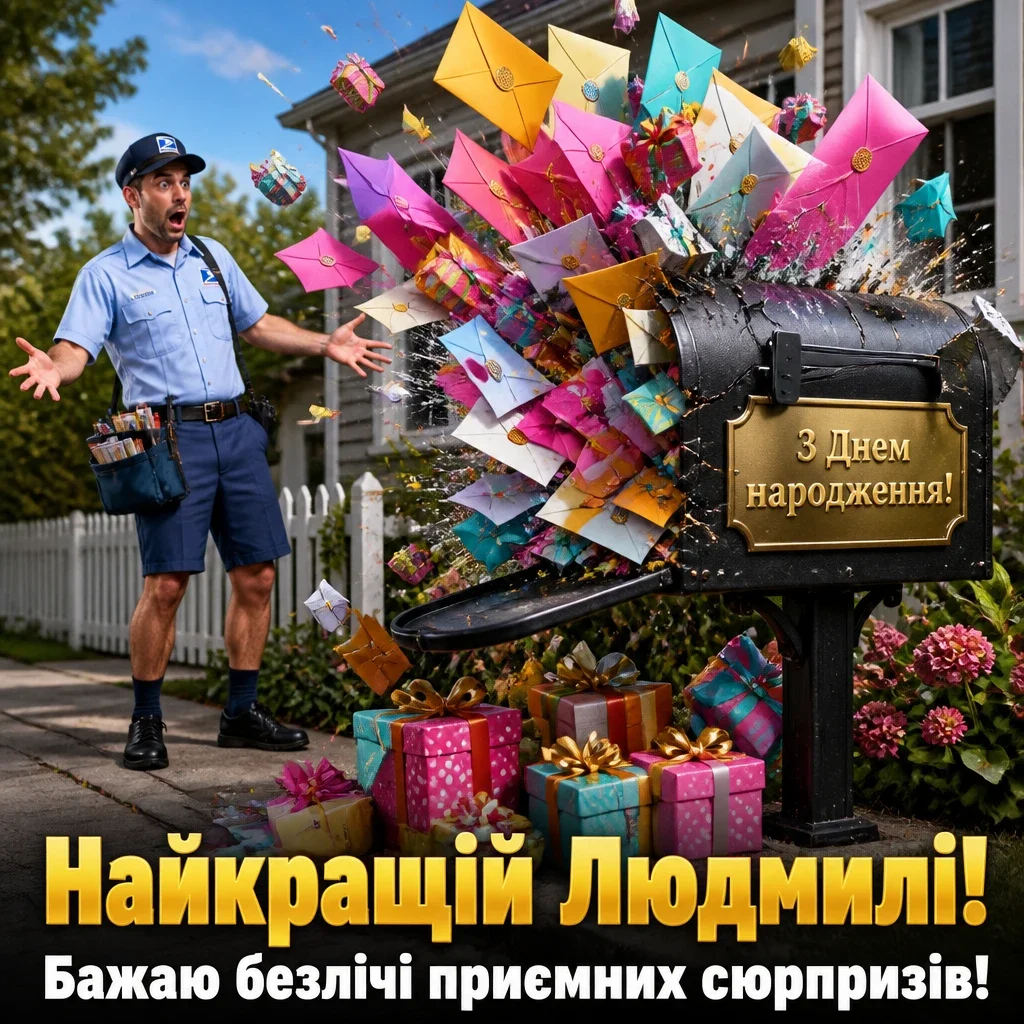 з днем народження людмила з днем народження людмила
