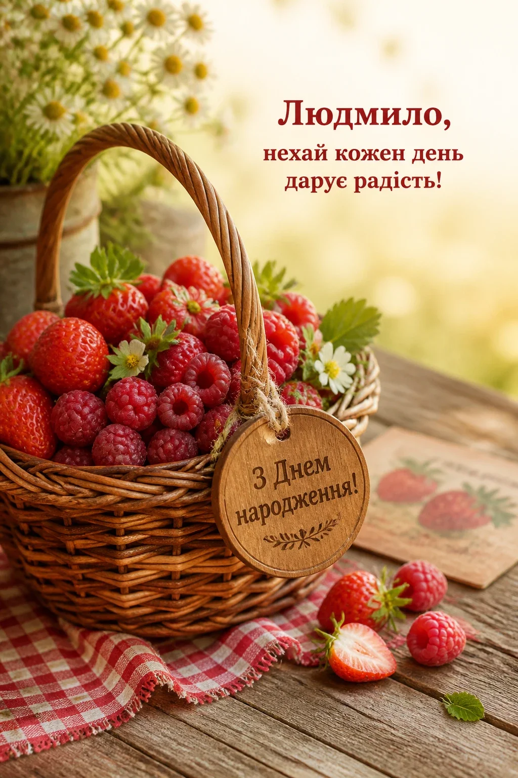з днем народження людмила з днем народження людмила