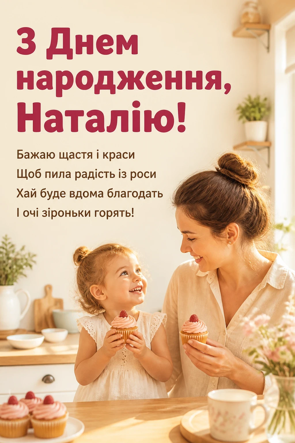 з днем народження наталія