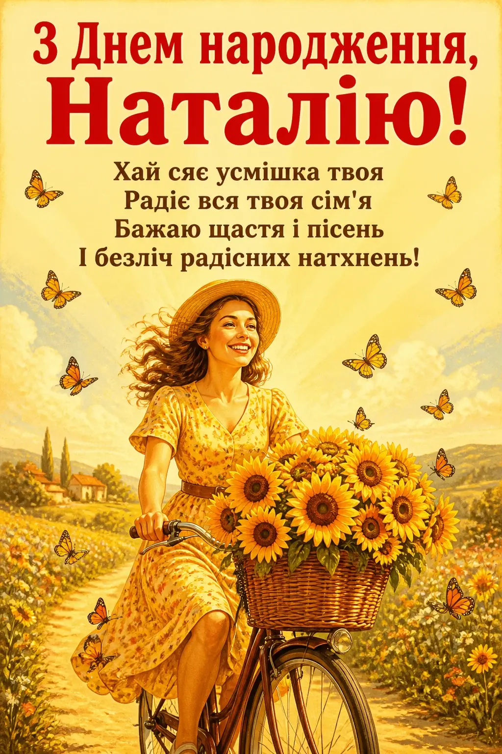 з днем народження наталія