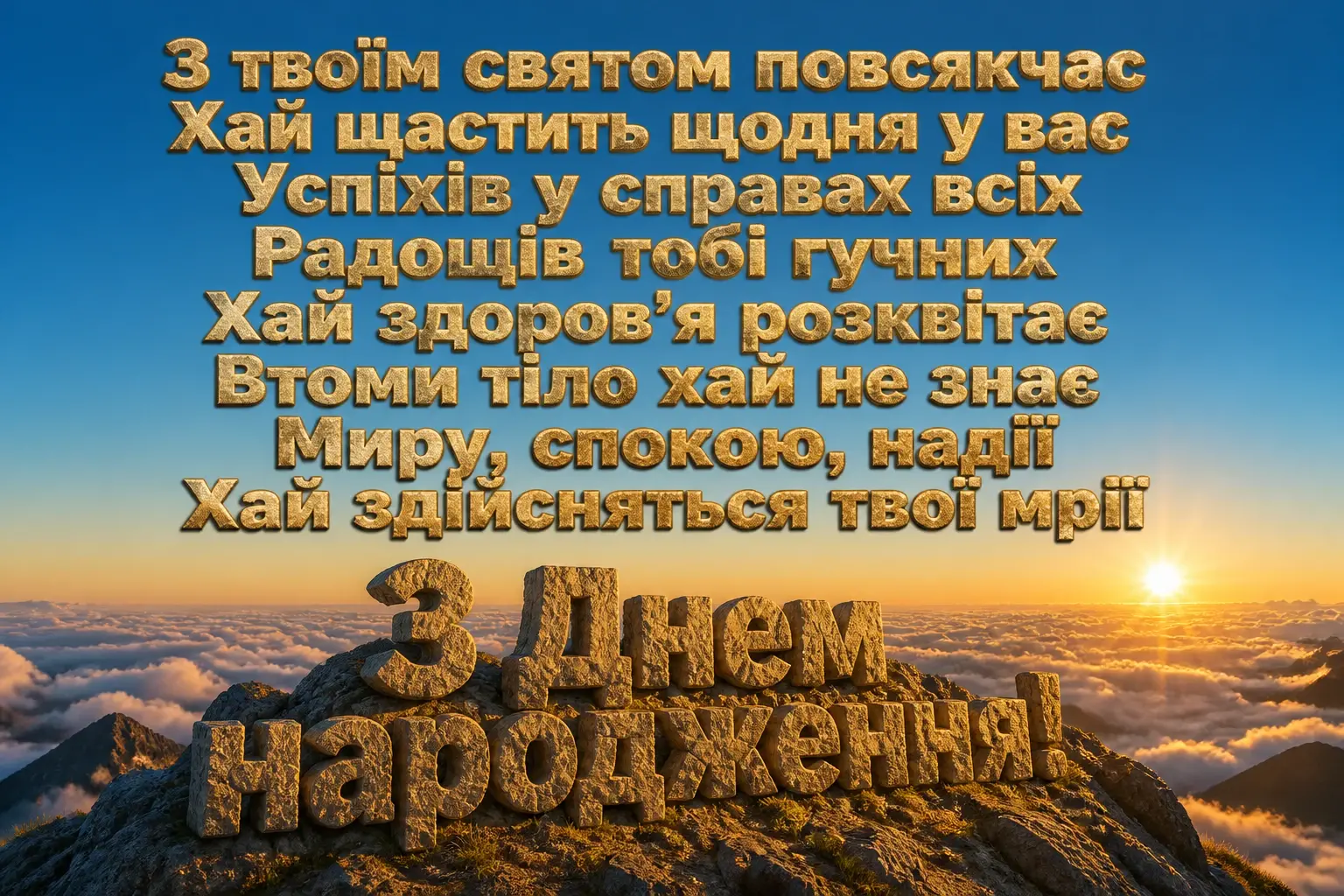 привітання з днем народження чоловіка