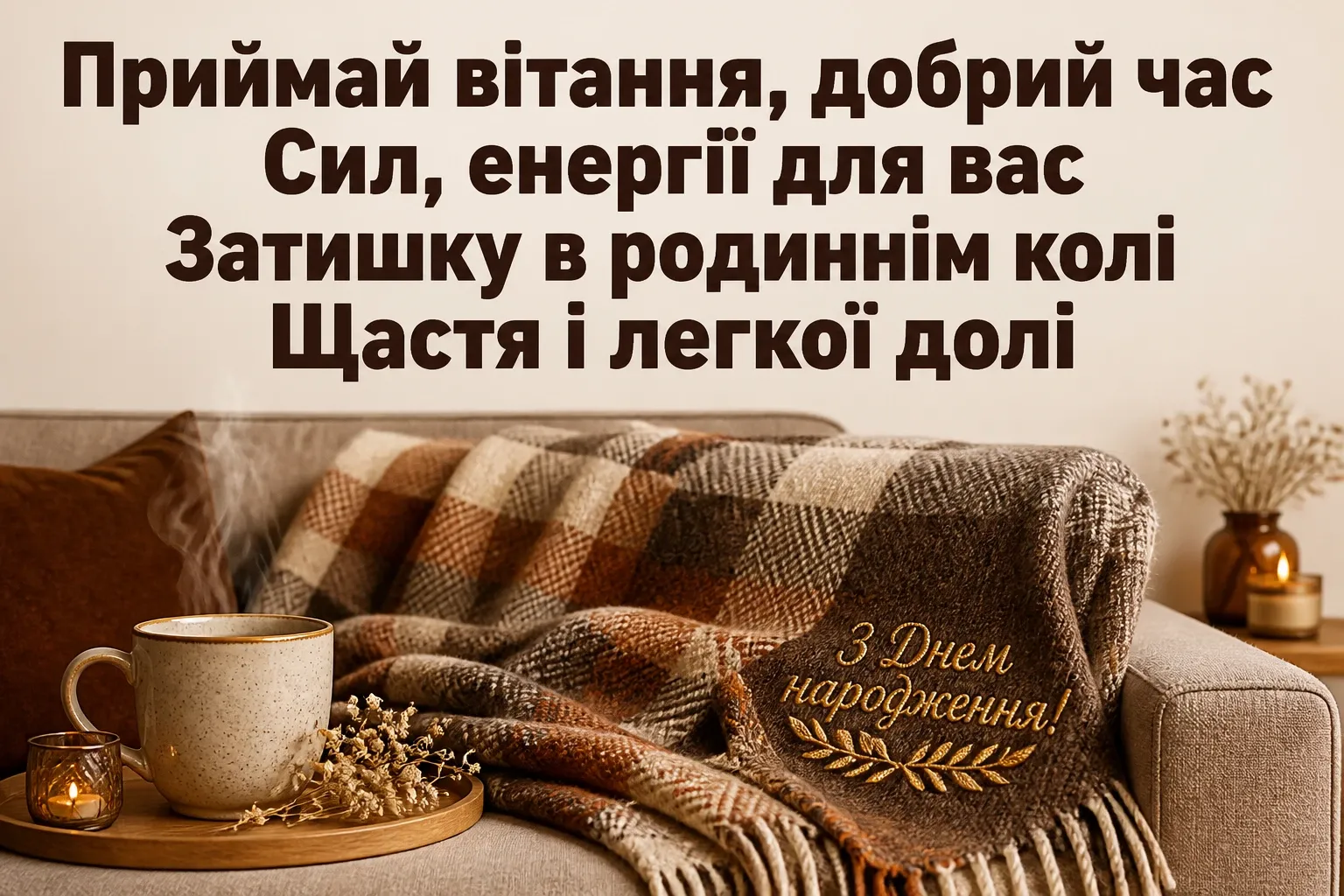 привітання з днем народження чоловіка